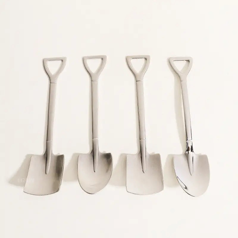 SHOVEL DESSERT SPOON 4 PCS - Velart Home