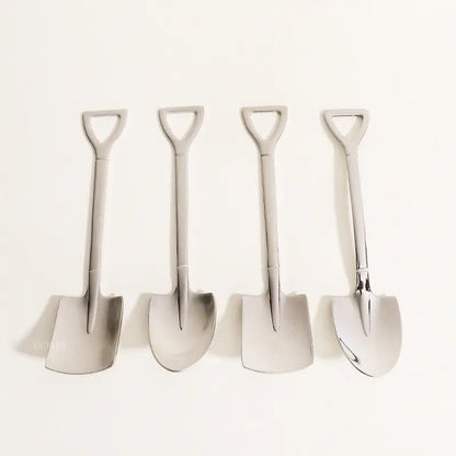 SHOVEL DESSERT SPOON 4 PCS - Velart Home