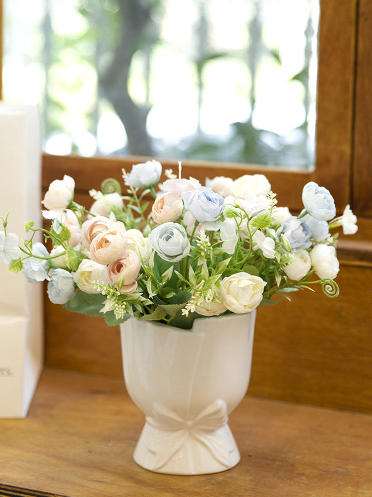 Hand Held Ceramic Flower Vase - VELART HOME