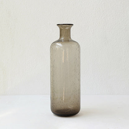 Smoky Transparent Bud Vase - VELART HOME