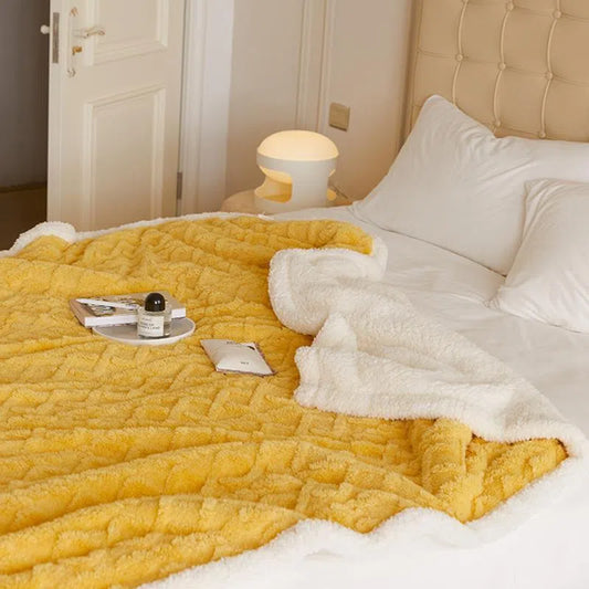 Double-Sided Blanket - Jacquard - Velart Home