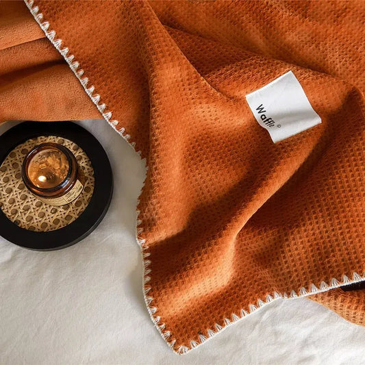 Waffle Soft Blanket - Velart Home